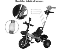 Thumbnail for Tricycle Kids Trike Kids Bike Kids Blue