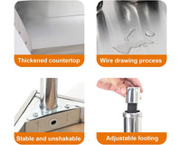 Thumbnail for Steel Bench Stainless Steel Kitchen Work Table