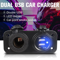 Thumbnail for Car Plug Lighter Socket Usb Ports 12V