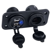 Thumbnail for Car Plug Lighter Socket Usb Ports 12V - The Shopsite