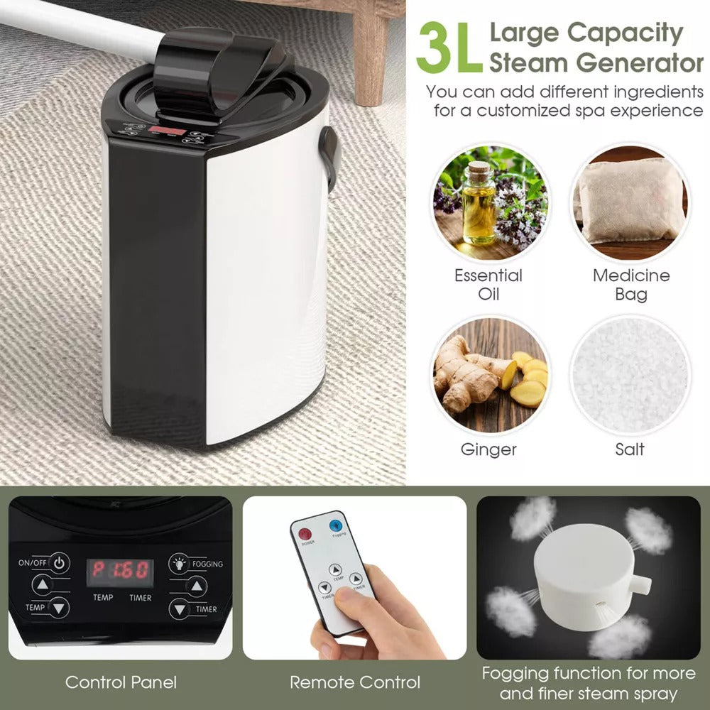 Steam Sauna Personal Home Spa