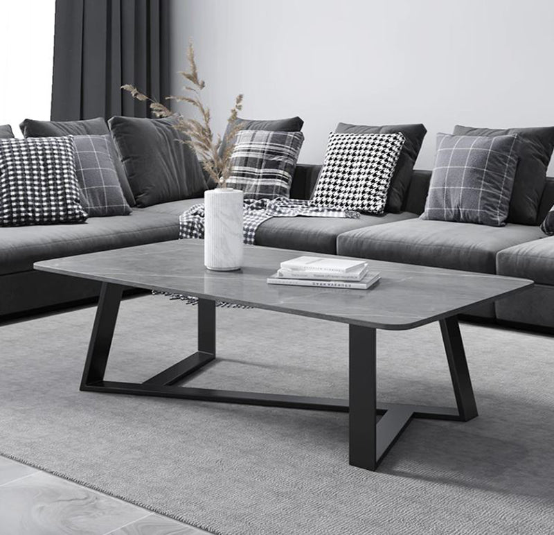 Coffee Table Marble Texture Modern Stone