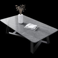 Thumbnail for Coffee Table Marble Texture Modern Stone