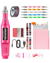 Thumbnail for Electric Nail Drill Kit Manicure Pedicure Grinding Burnishing Machine