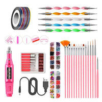 Thumbnail for Electric Nail Drill Kit Manicure Pedicure Grinding Burnishing Machine