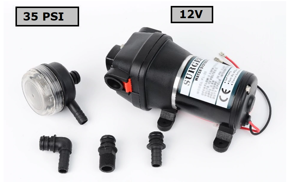 Water Pump Self priming 12V 35PSI