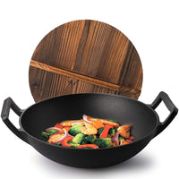 Thumbnail for Cast Iron Wok Pan