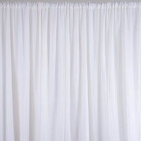 Thumbnail for White Wedding Backdrop Curtain