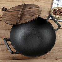 Thumbnail for Cast Iron Wok Pan