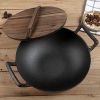 Thumbnail for Cast Iron Wok Pan