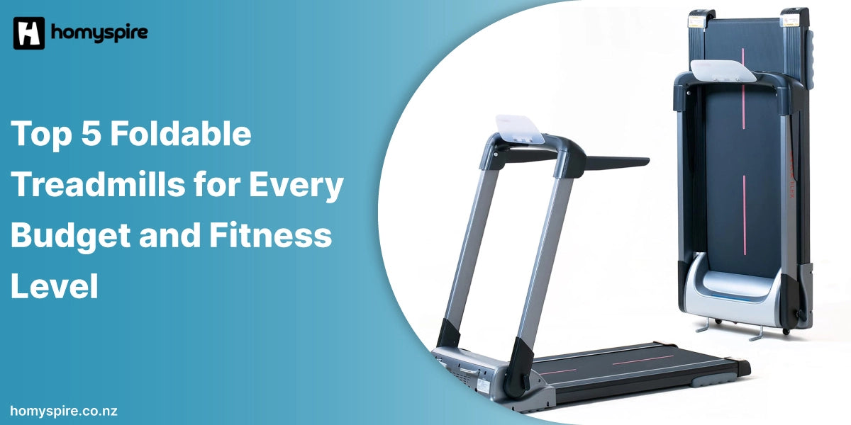 Top 5 Foldable Treadmills for Every Budget and Fitness Level Homyspire