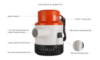 Thumbnail for Submersible Bilge Pump 3500GPH