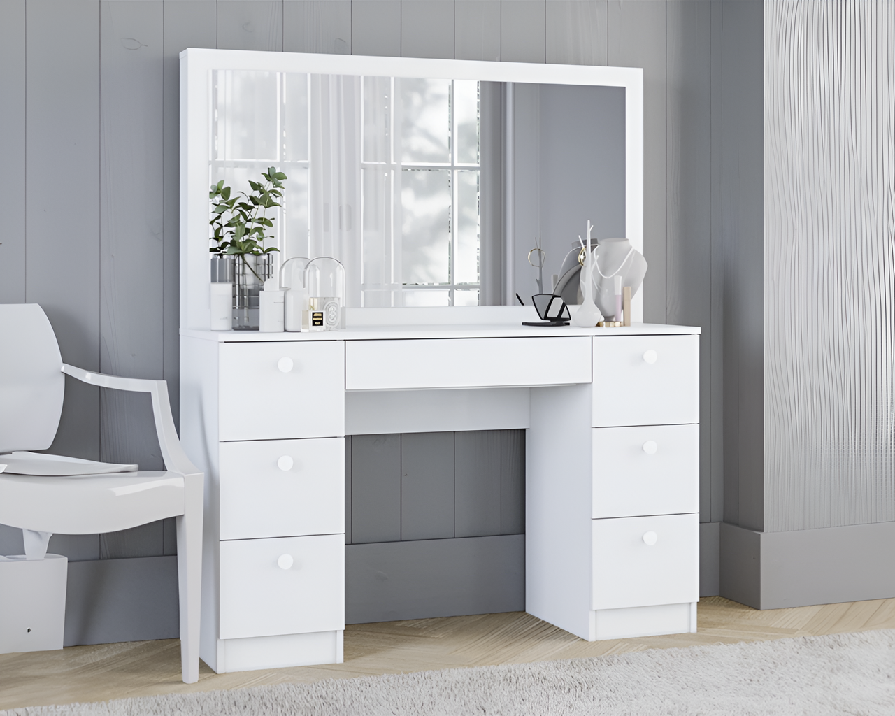 Dressing Table with Stool