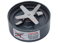 Thumbnail for Nutribullet blade unit with black rubber gear and grey seal