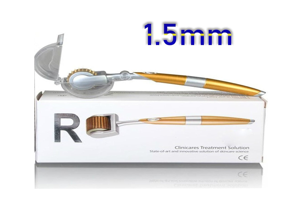 Titanium derma roller for skin care