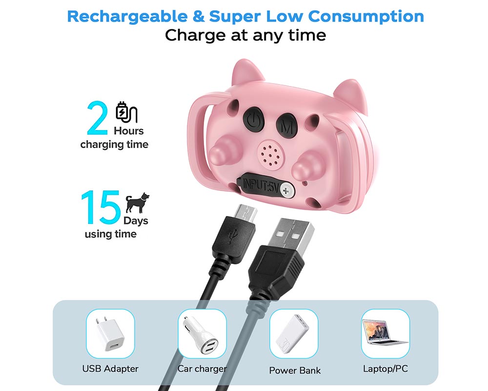 Smart No-Bark Dog Training Collar