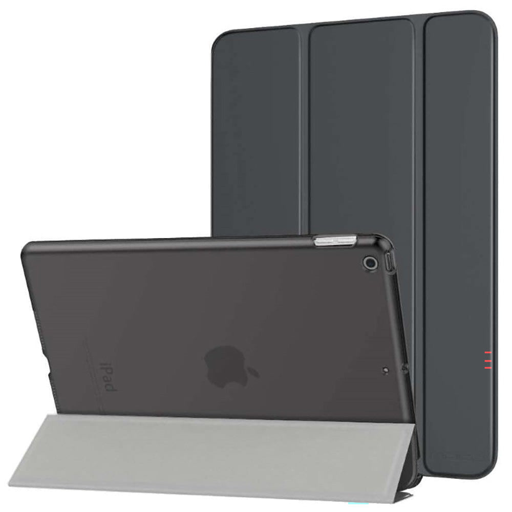 Black case protecting iPad from scratches