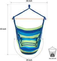 Thumbnail for Hammock Chair Hanging Rope Hammock Swing Chair - The Shopsite