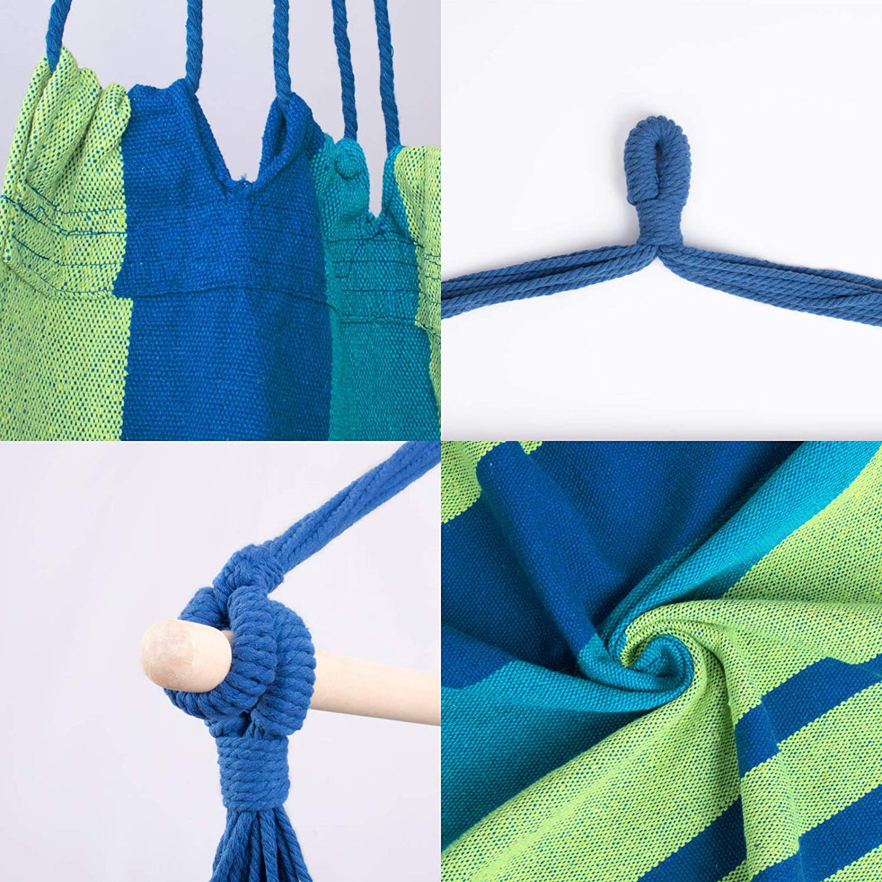 Hammock Chair Hanging Rope Hammock Swing Chair - The Shopsite
