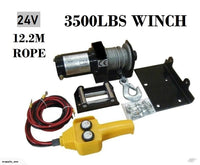Thumbnail for Electric Winch 24V ATV Winch