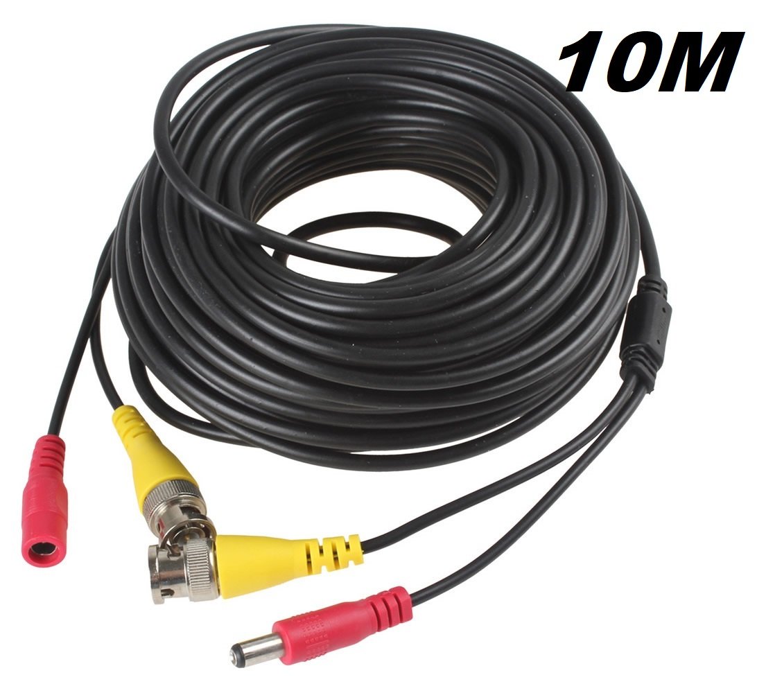 CCTV Cable BNC Video Power Cable for  Surveillance System 10m