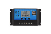 Thumbnail for 20A solar controller showing safety certification labels