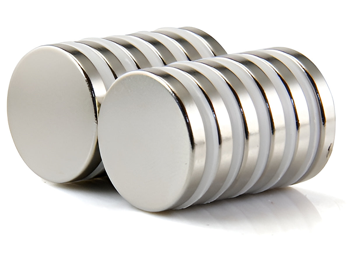 Neodymium Magnets 20mm x 3mm 10pack