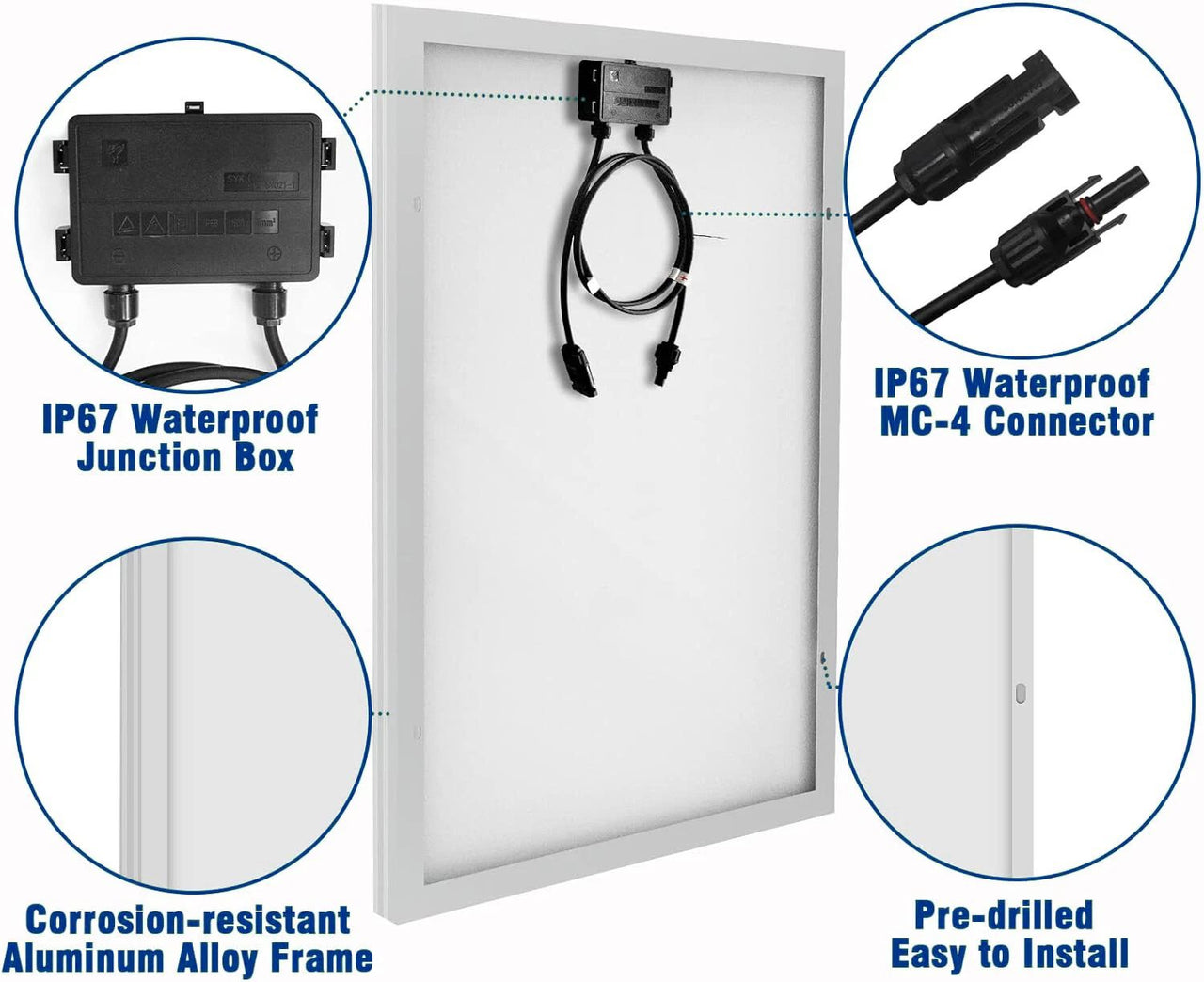 100W Solar Panel
