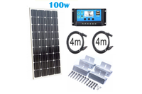 Thumbnail for Close-up of solar cells and glass surface