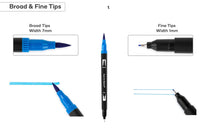 Thumbnail for Dual Tip Markers (120 Piece Set) - The Shopsite