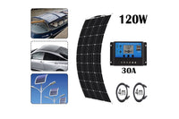 Thumbnail for Side view showing bendable solar panel
