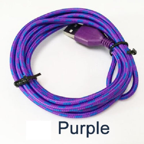 Cable showing flexible and durable fabric rope