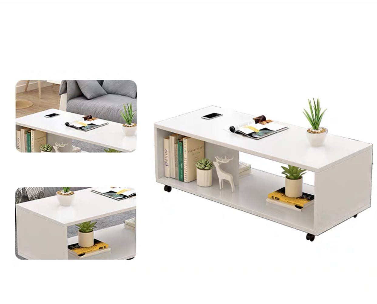 Coffee Table 120CM Black