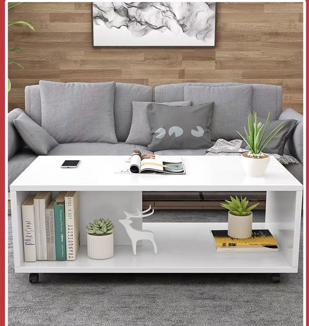 Coffee Table 120CM Black