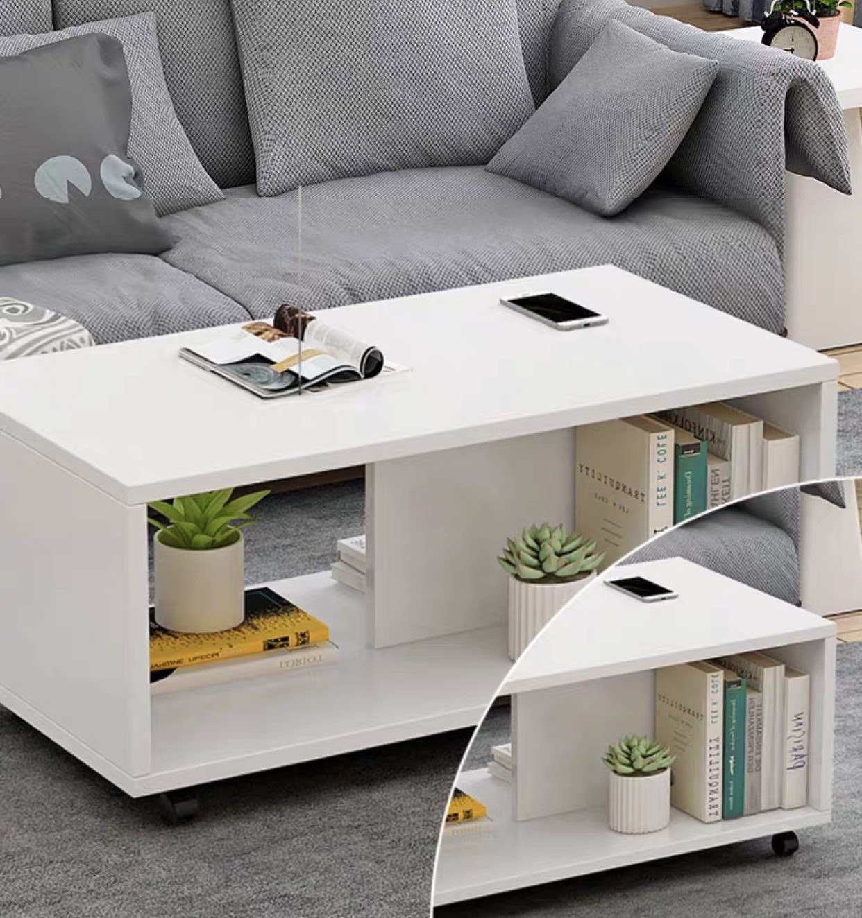 Coffee Table 120CM Black