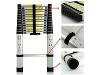 Thumbnail for Telescopic Ladder 5m Aluminium Telescoping