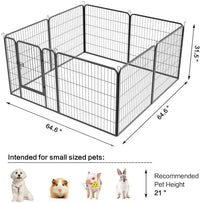 Thumbnail for Pet Playpen Foldable Dog Play pen