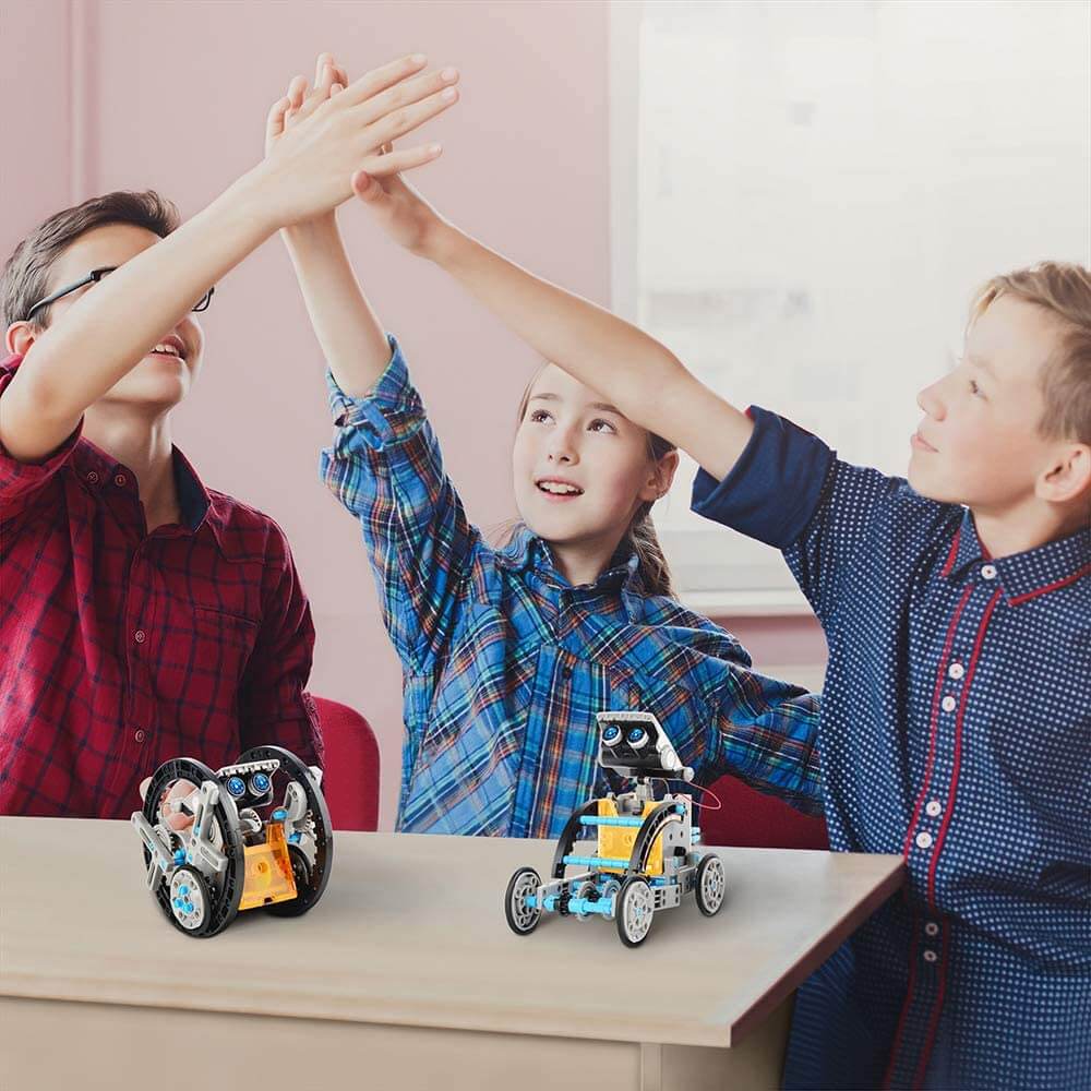 12 In 1 Solar Educational Robot Kit - The Shopsite