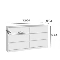 Thumbnail for Chest of Drawers Low boy Drawer Lowboy