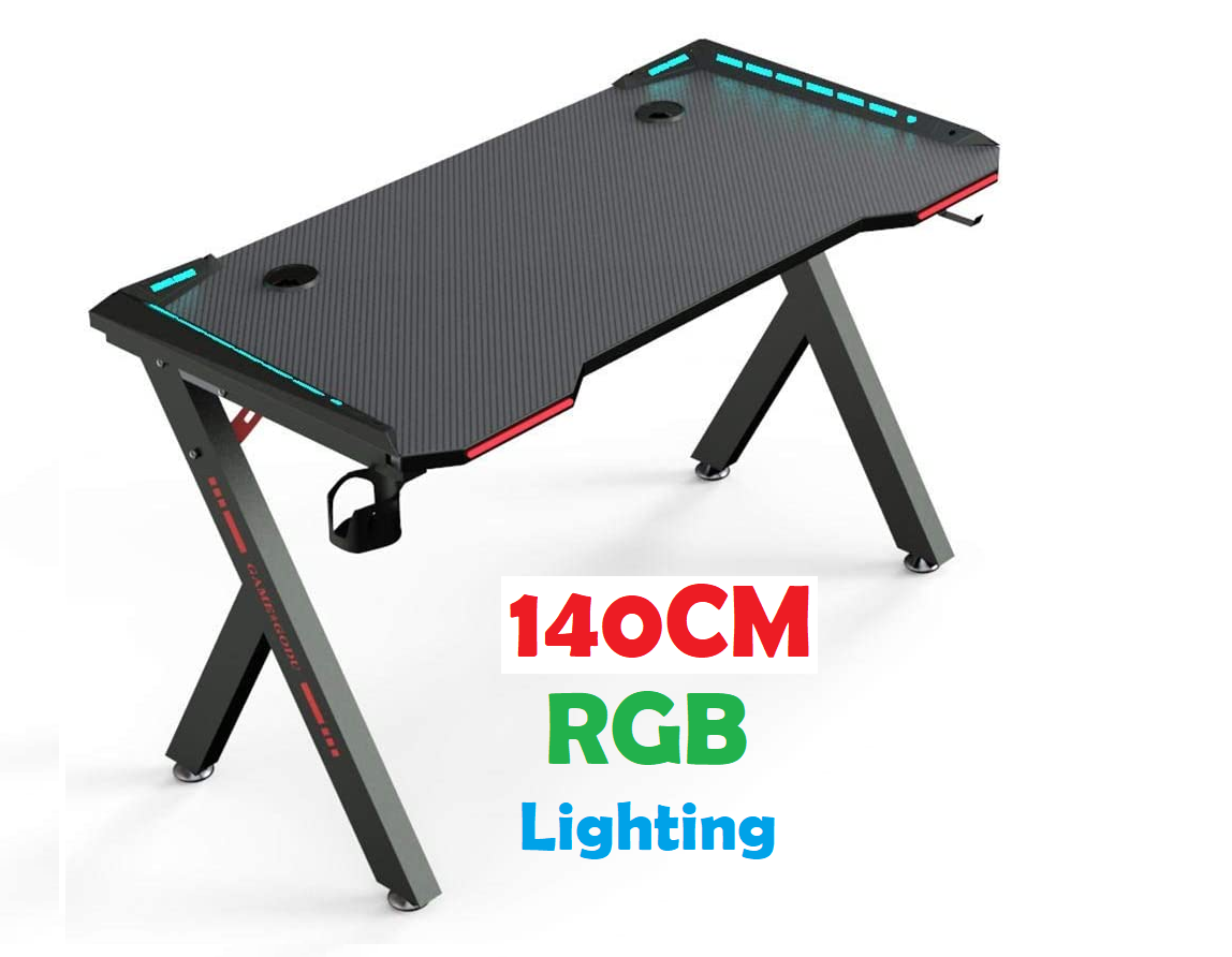 Gaming Chair With Gaming Desk Table