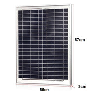 Thumbnail for 50W Solar Panel with Solar Controller