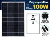 Thumbnail for 100W solar panel suitable for solar charging kits