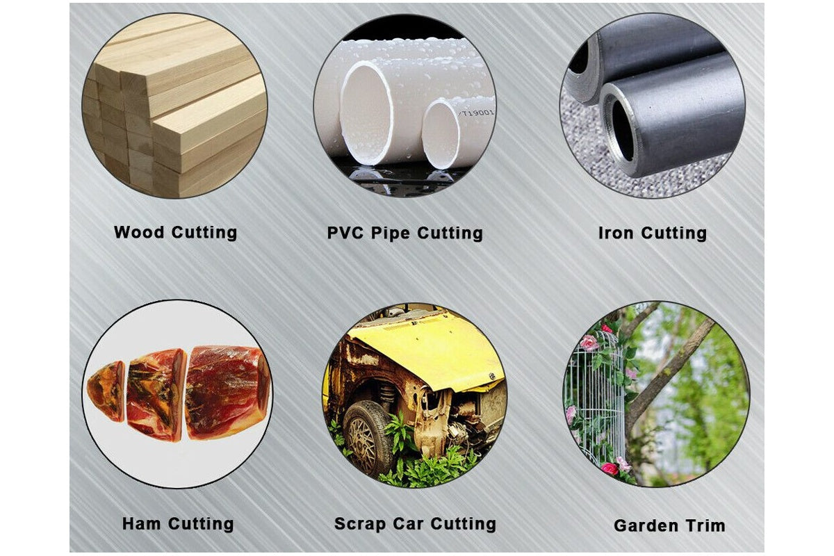 Reciprocating saw dual 6Ah batteries included