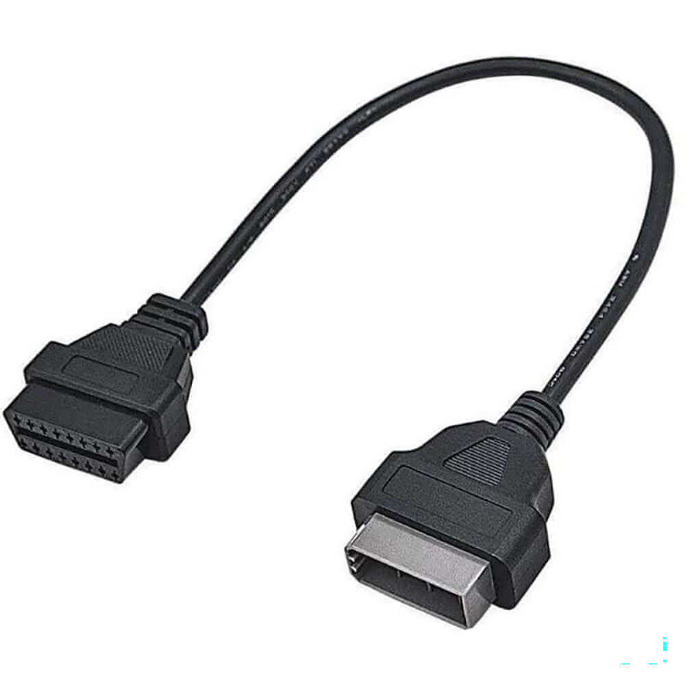 Adapter cable with compact design