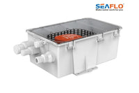 Thumbnail for Seaflo sump pump dimensions and mounting points
