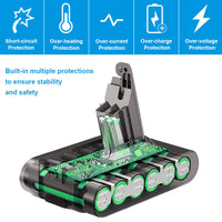 Thumbnail for Dyson V6 Battery 4000mAh Replacement