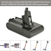 Thumbnail for Dyson V6 Battery 4000mAh Replacement
