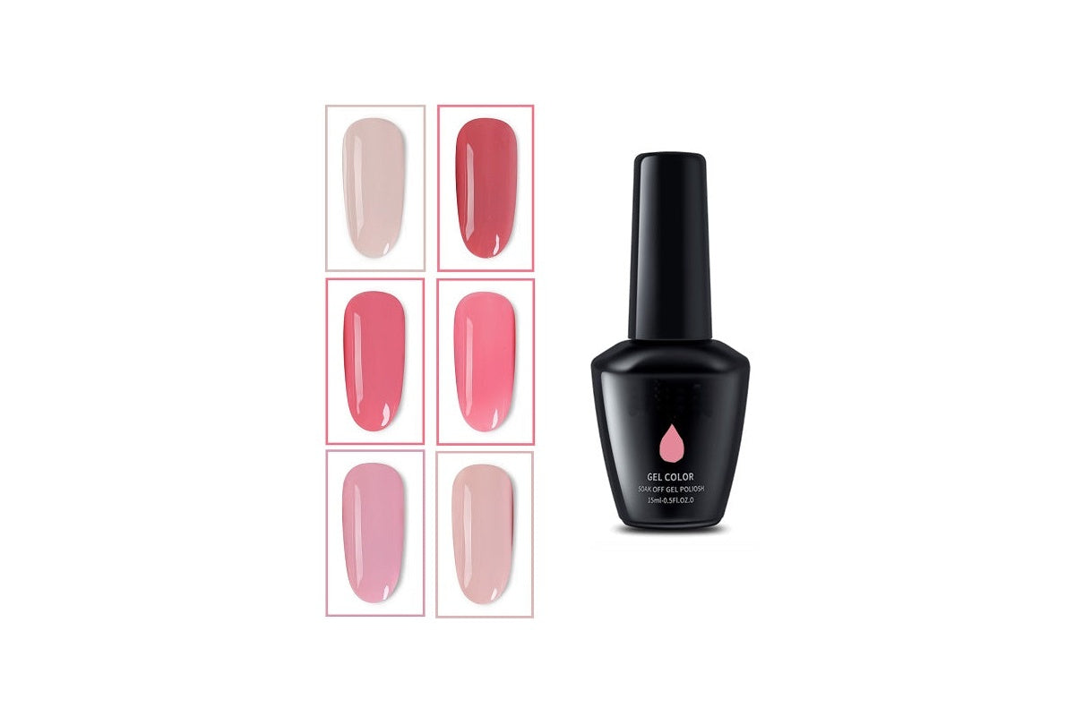 Gel nail polish manicure tools