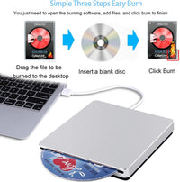 Thumbnail for CD/DVD Writer External DVD Drive