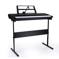 Thumbnail for Side angle of piano stand with crossbars